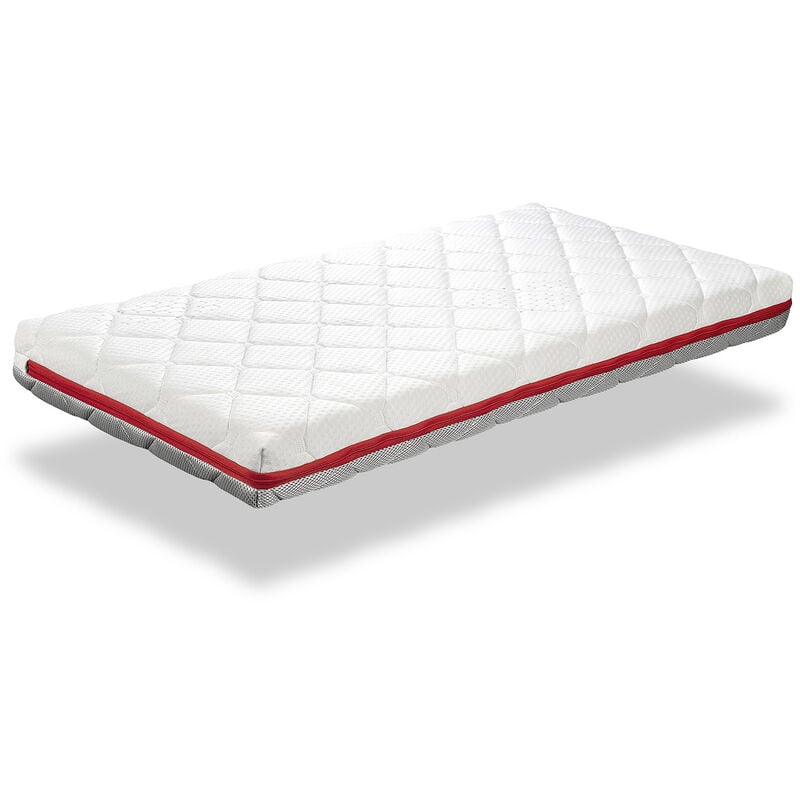 foto del prodotto xaluca materasso lettino bambino 60x120 candy 11 cm schiuma rimovibile, lavabile, viscoelastica e traspirante.