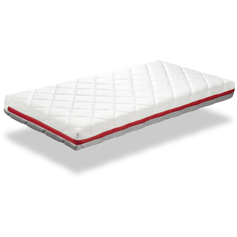 foto del prodotto xaluca materasso lettino bambino 67x137 candy 11 cm schiuma rimovibile, lavabile, viscoelastica e traspirante.