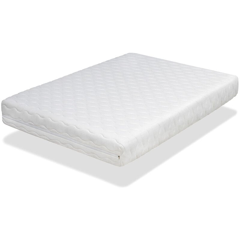 foto del prodotto xaluca materasso matrimoniale molle 200x200 spring ferme, alto 22 cm, molle indipendenti insacchettate con memory foam. sfoderabile