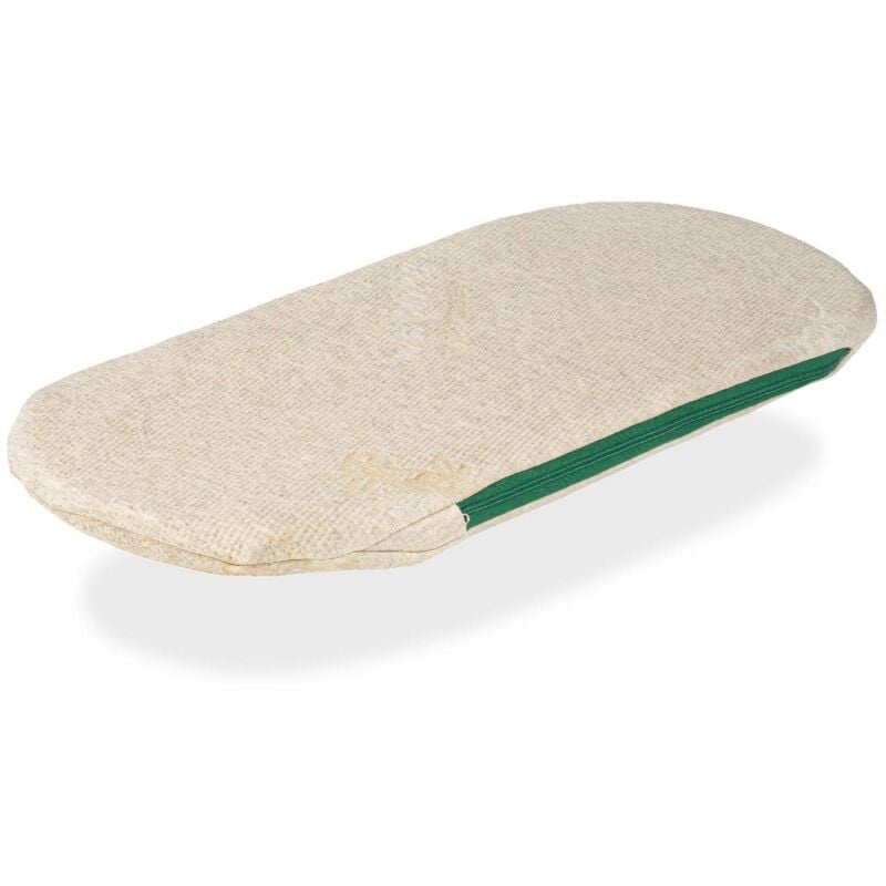 foto del prodotto xaluca materasso navicella 78x36 altezza 3 cm 100 lattice e tessuto naturale