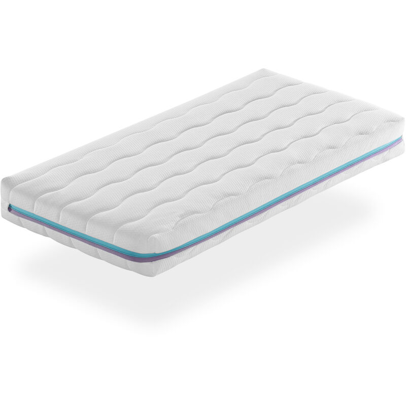 foto del prodotto xaluca materasso per bambini 60x120x11 cm dori nucleo in schiuma perforata