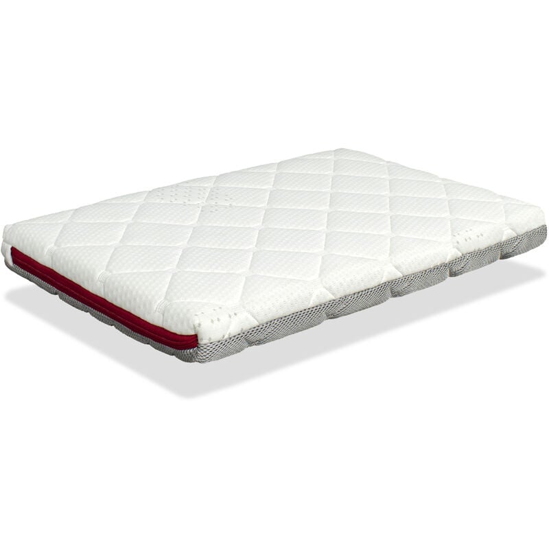 foto del prodotto xaluca mini materasso per lettino 80x40x 7 cm mini candy sfoderabile, lavabile, viscoelastico e traspirante.