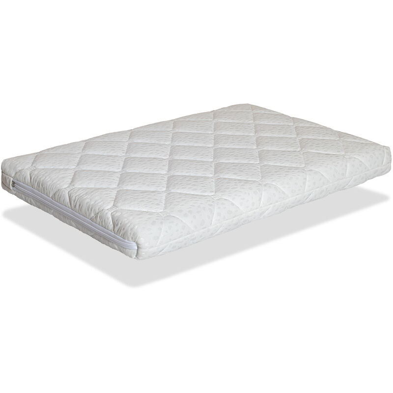 foto del prodotto xaluca mini materasso per lettino 90x40x7 cm mini caramel rimovibile, anima in schiuma perforata. traspirante