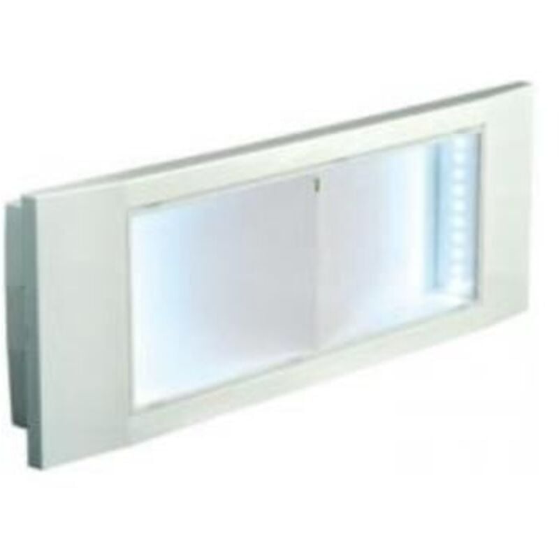 foto del prodotto xanlite beghelli plafoniera lampada emergenza 11w led incasso 1499 stile in 8106 11se8p