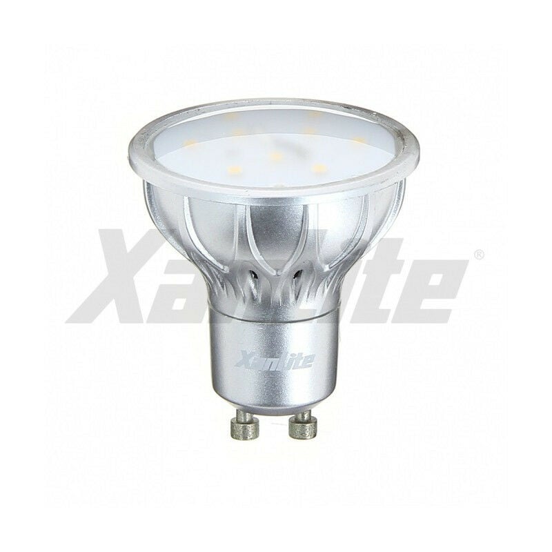 foto del prodotto xanlite lampadina led gu10 smd 5.5w 320lm 35w 100 50mmx62mm bianco hot 2700k