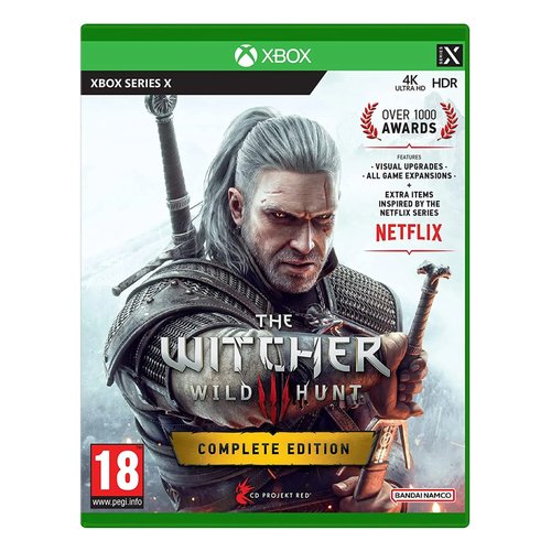 foto del prodotto xbox series x the witcher 3 wild hunt complete edition pegi 18 115090