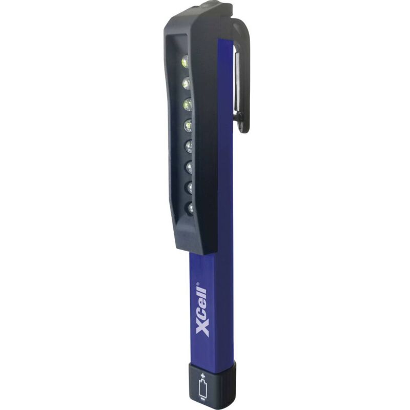 foto del prodotto xcell 149335 basic lampada a forma di penna penlight a batteria led monocolore 167 mm