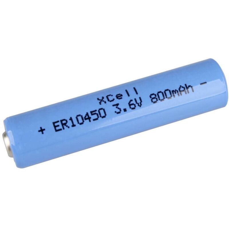 foto del prodotto xcell er10450 batteria speciale ministilo aaa litio 3.6 v 800 mah 1 pz.