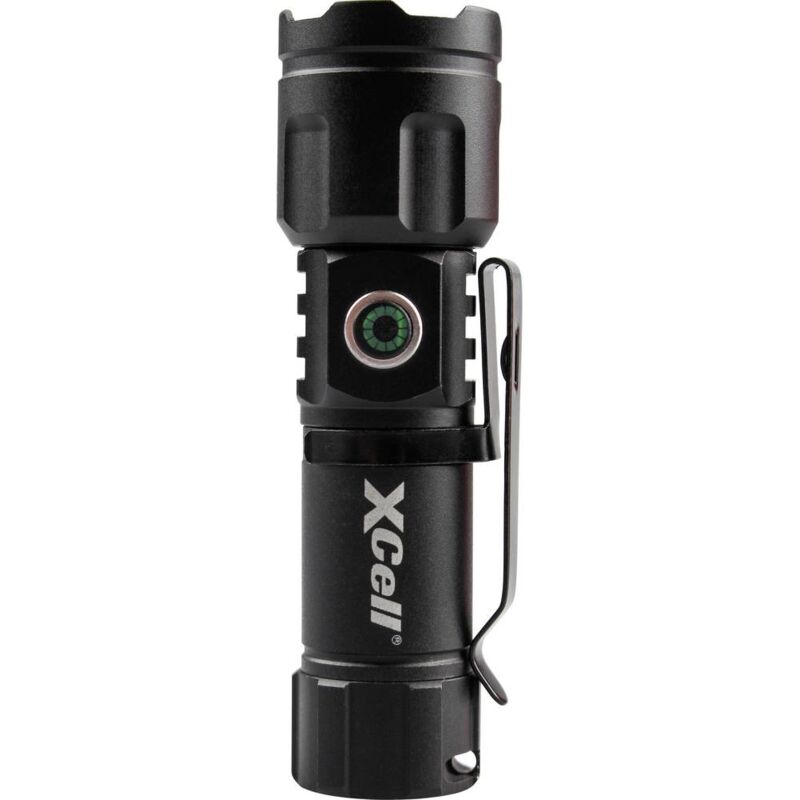 foto del prodotto xcell lunalux mini led monocolore torcia tascabile con supporto magnetico, con modalit strobo a batteria ricaricabil