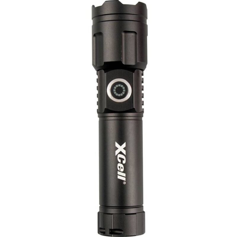 foto del prodotto xcell lunalux slim led monocolore torcia tascabile con fondina, cinturino, con modalit strobo a batteria ricaricabil