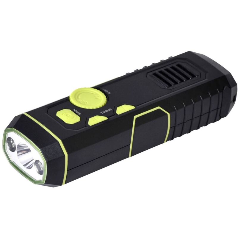 foto del prodotto xcell radiolight dynamo led monocolore torcia tascabile a batteria ricaricabile, a dinamo 30 lm 10 h 162 g