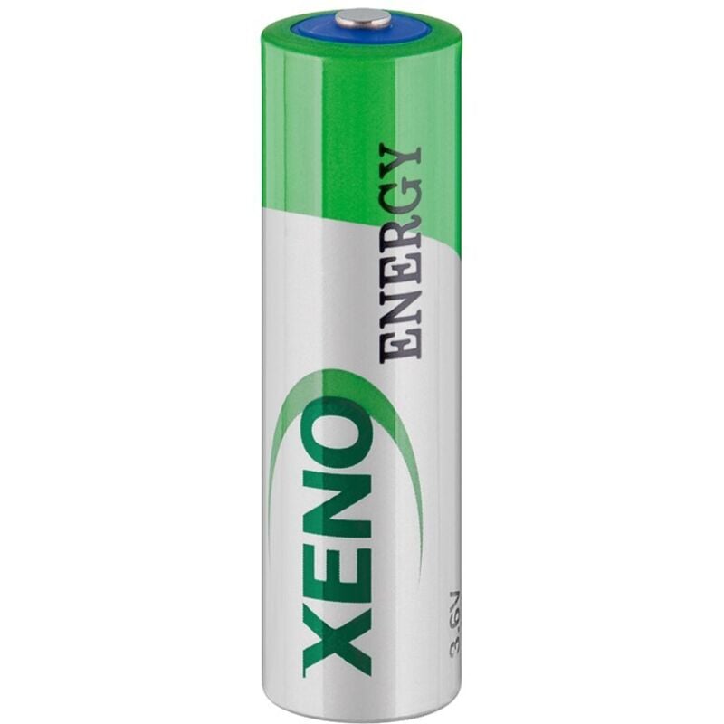 foto del prodotto xeno batteria litio cloride aa mignon er14505 xl 060f pila 2400 mah, standard, batteria al litio cloruro di tionile, 3,6 v. collegamento, tipo