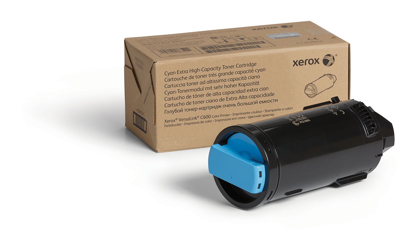 foto del prodotto xerox c605m toner ciano 