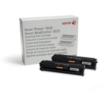 foto del prodotto xerox cartuccia dmo 3020 3025 nero 106r03048 2 x 1.5k 