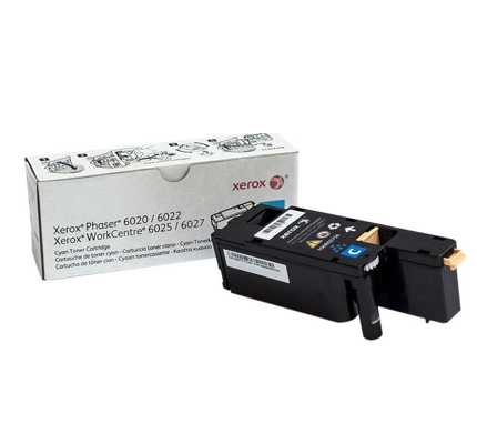 foto del prodotto xerox cartuccia toner ciano a capacit standard da 1000 pagine per phaser 6020 6022, workcentre 6025 6027 106r02756 