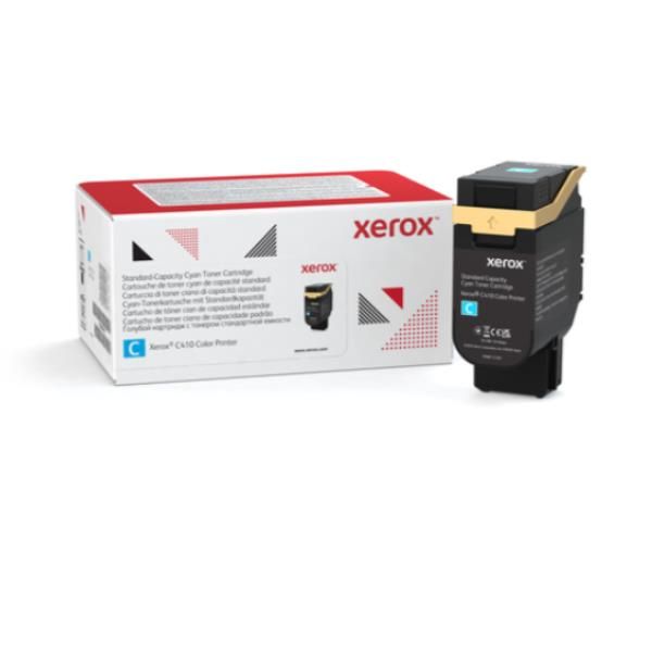 foto del prodotto xerox cartuccia toner ciano a capacit standard da 2000 pagine per stampante a colori c410 multifunzione a colori versalink c415 006r04678 