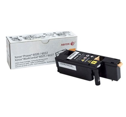 foto del prodotto xerox cartuccia toner giallo a capacit standard da 1000 pagine per phaser 6020 6022, workcentre 6025 6027 106r02758 