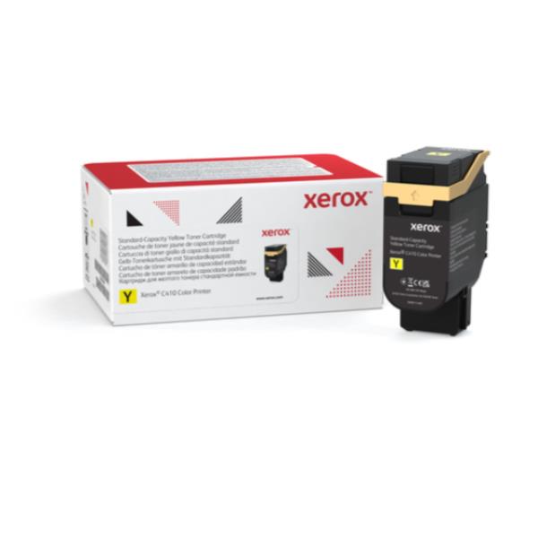 foto del prodotto xerox cartuccia toner giallo a capacit standard da 2000 pagine per stampante a colori c410 multifunzione a colori versalink c415 006r04680 
