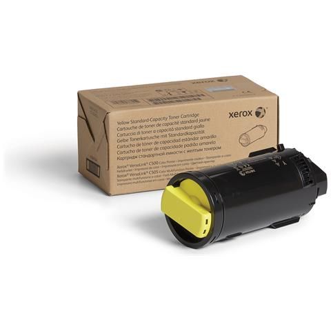 foto del prodotto xerox cartuccia toner giallo a capacit standard da 2400 pagine per multifunzione a colori versalink c505, stampante a colori versalink c500 106r03861 