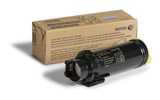 foto del prodotto xerox cartuccia toner giallo a high capacity da 2400 pagine per phaser 6510, workcentre 6515 106r03479 