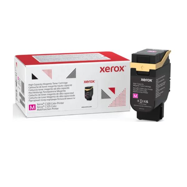 foto del prodotto xerox cartuccia toner magenta a alta capacit da 5500 pagine per stampante a colori c320 multifunzione a colori c325 006r04829 