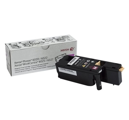 foto del prodotto xerox cartuccia toner magenta a capacit standard da 1000 pagine per phaser 6020 6022, workcentre 6025 6027 106r02757 