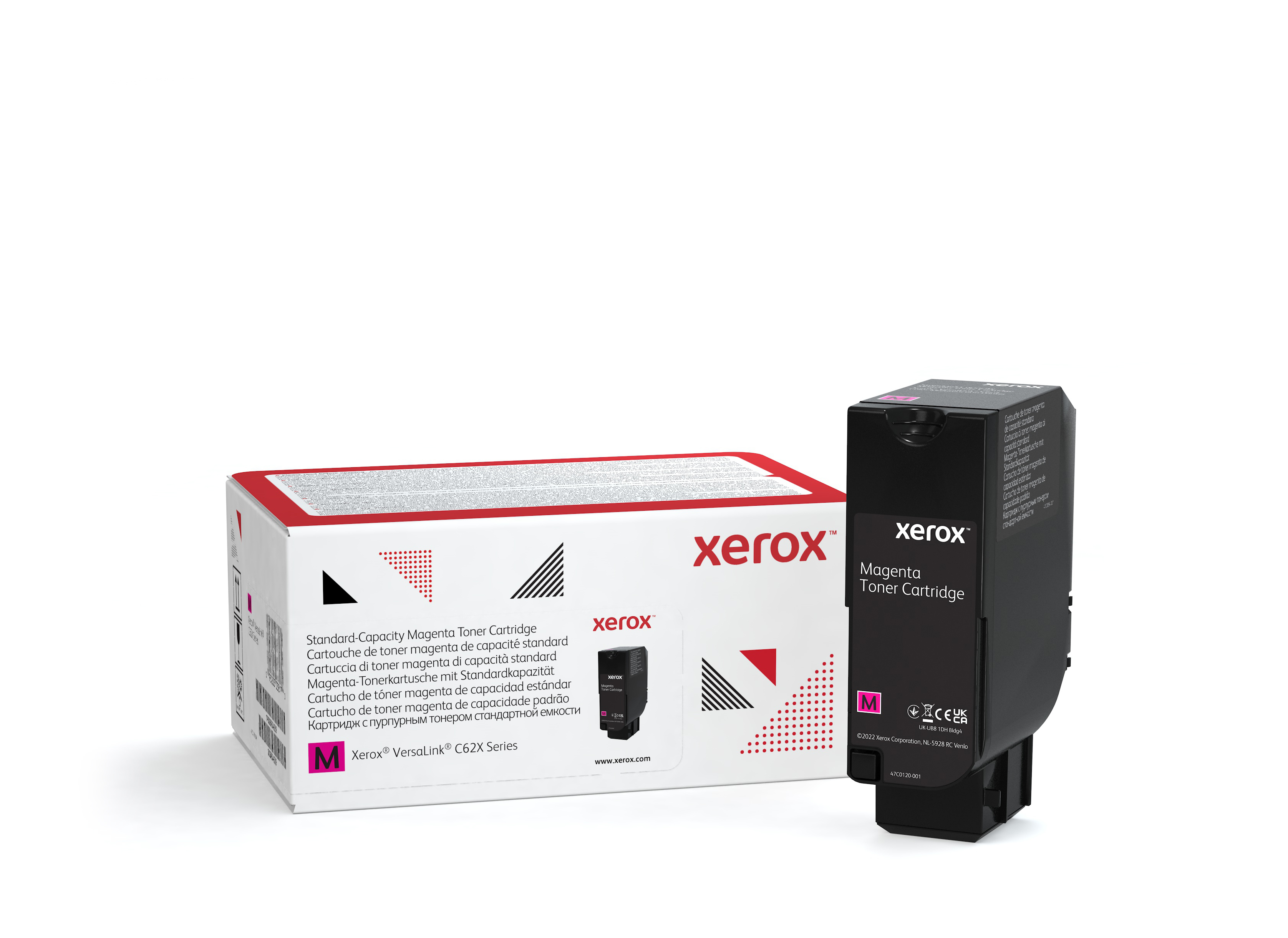foto del prodotto xerox cartuccia toner magenta a capacit standard da 6000 pagine per stampante a colori versalink c620 multifunzione a colori versalink c625 006r04618 