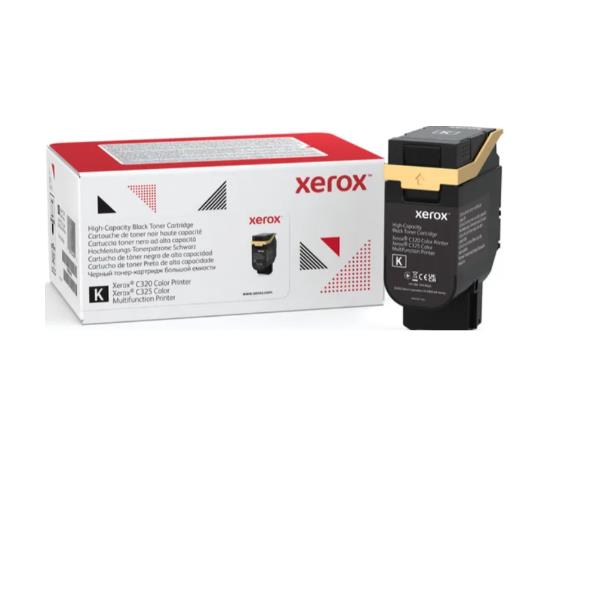 foto del prodotto xerox cartuccia toner nero a alta capacit da 8000 pagine per stampante a colori c320 multifunzione a colori c325 006r04831 