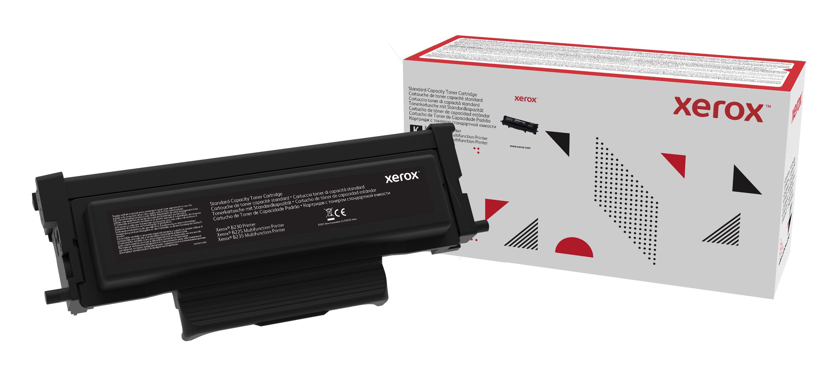 foto del prodotto xerox cartuccia toner nero a capacit standard da 1200 pagine per stampante b230, stampante multifunzione b225 b235 006r04399 