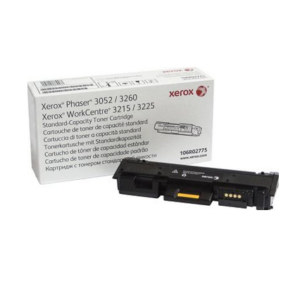 foto del prodotto xerox cartuccia toner nero a capacit standard da 1500 pagine per phaser 3052 3260, workcentre 3215 3225 106r02775 