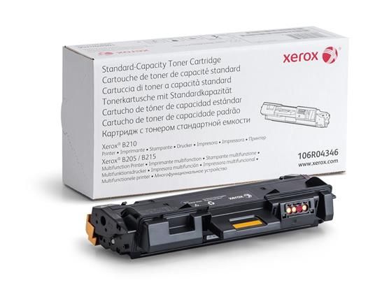 foto del prodotto xerox cartuccia toner nero a capacit standard da 1500 pagine per stampante b210, stampante multifunzione b205 b215 106r04346 