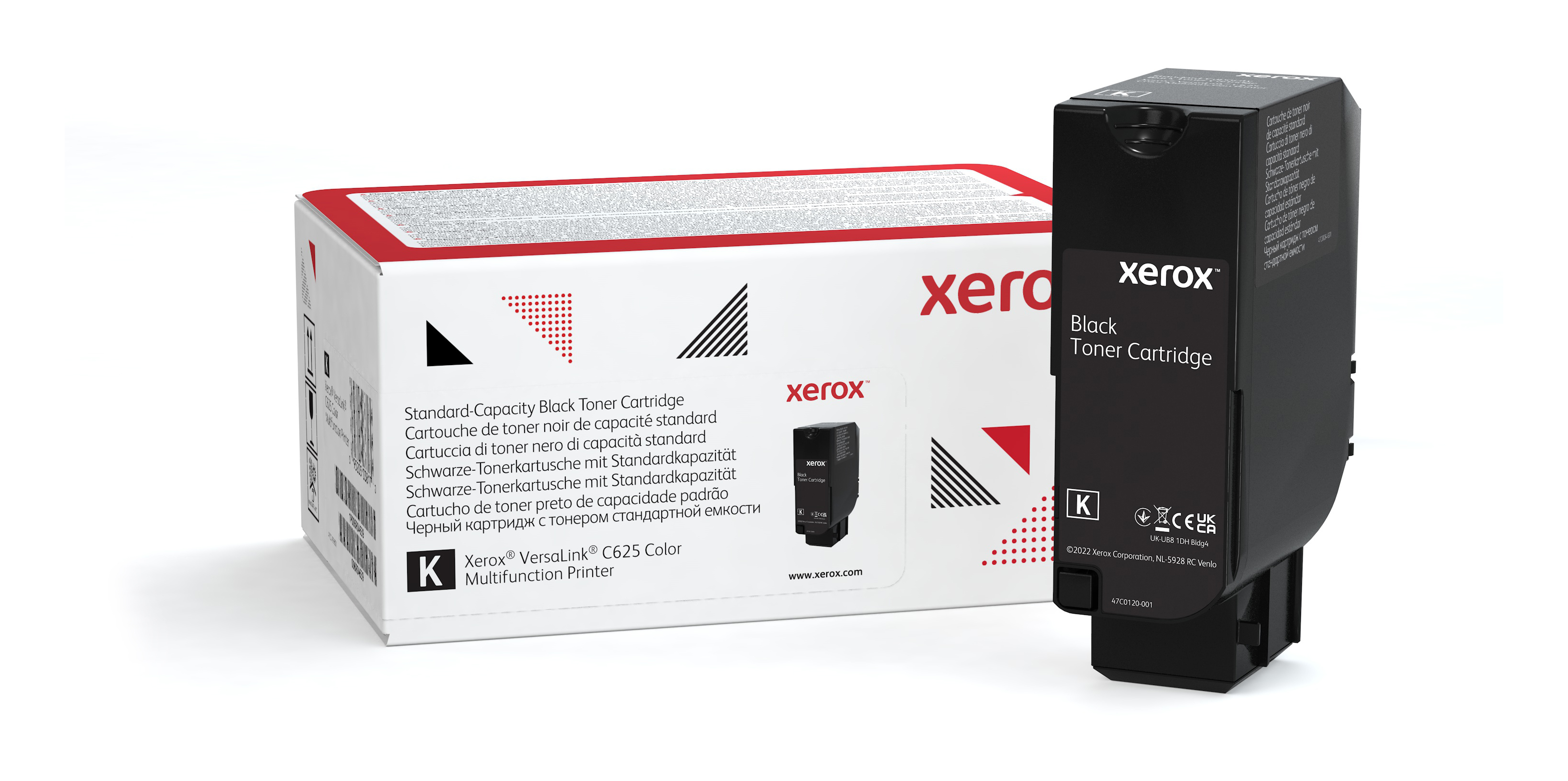 foto del prodotto xerox cartuccia toner nero a capacit standard da 8000 pagine per stampante a colori versalink c620 multifunzione a colori versalink c625 006r04616 