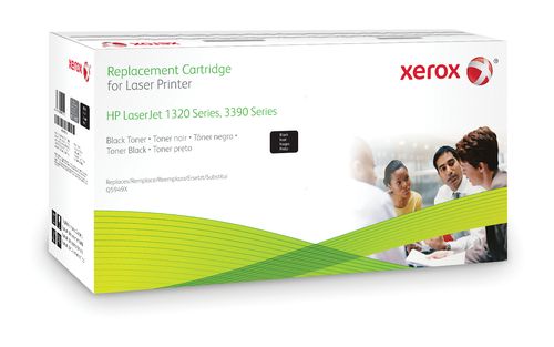 foto del prodotto xerox cartuccia toner nero. equivalente a hp q5949x. compatibile con hp laserjet 1320