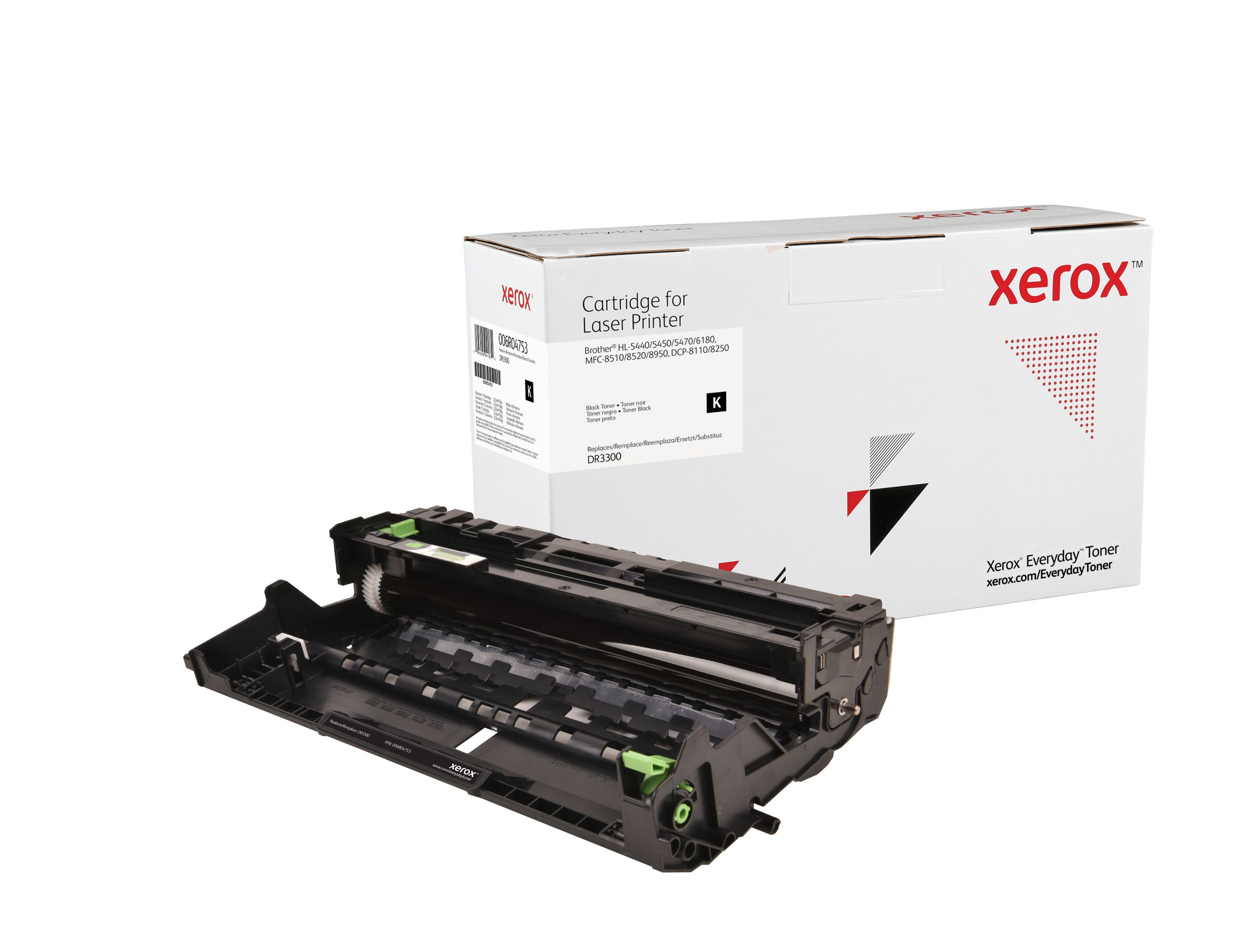 foto del prodotto xerox fotoricettore rigenerato everyday di mono compatibile con brother dr3300, capacit standard