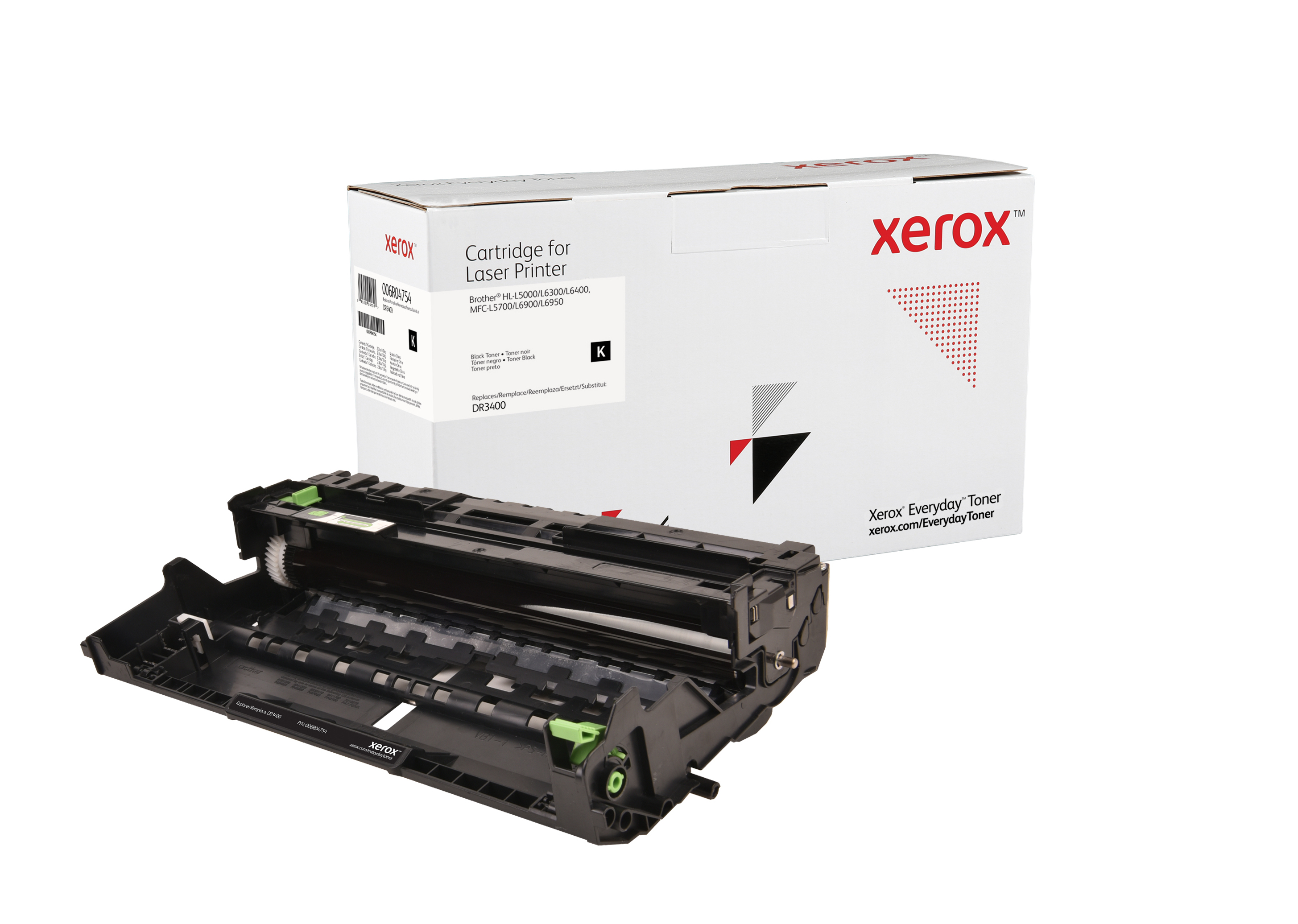 foto del prodotto xerox fotoricettore rigenerato everyday di mono compatibile con brother dr3400, capacit standard