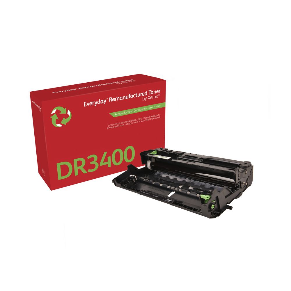 foto del prodotto xerox fotoricettore rigenerato everyday di mono compatibile con brother dr3400, capacit standard