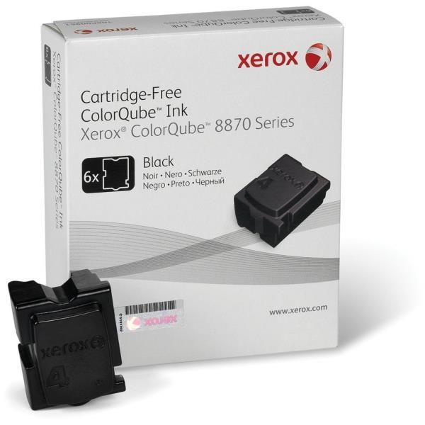 foto del prodotto xerox inchiostro solido in barrette nero da 16700 pagine per colorqube 8870 8880 108r00957 
