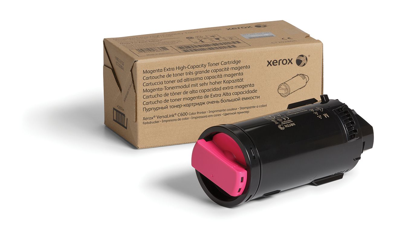 foto del prodotto xerox magenta toner cartridge metered f vlc600 vlc605 cartuccia toner 1 pz originale