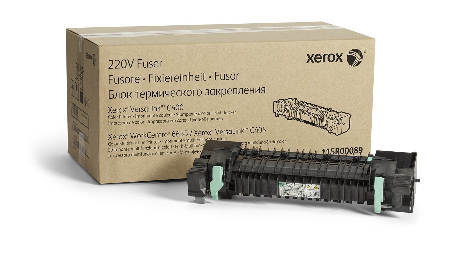 foto del prodotto xerox versalink c40x workcentre 6655 fusore 220v long life item, typically not required at average usage levels 