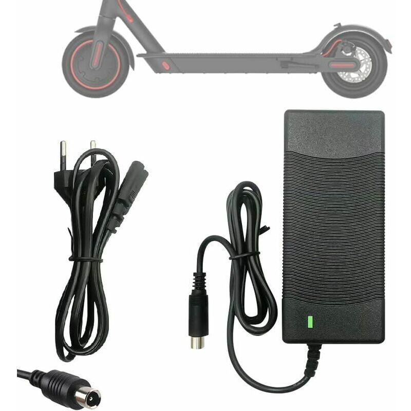 foto del prodotto xiaomi caricabatterie per m365, caricabatterie per monopattino elettrico 42v 2a, caricabatterie rapido