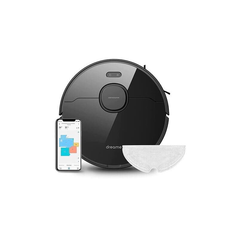 foto del prodotto xiaomi dreame bot d9 max robot hoover 0,57 l sacchetto per la polvere nero