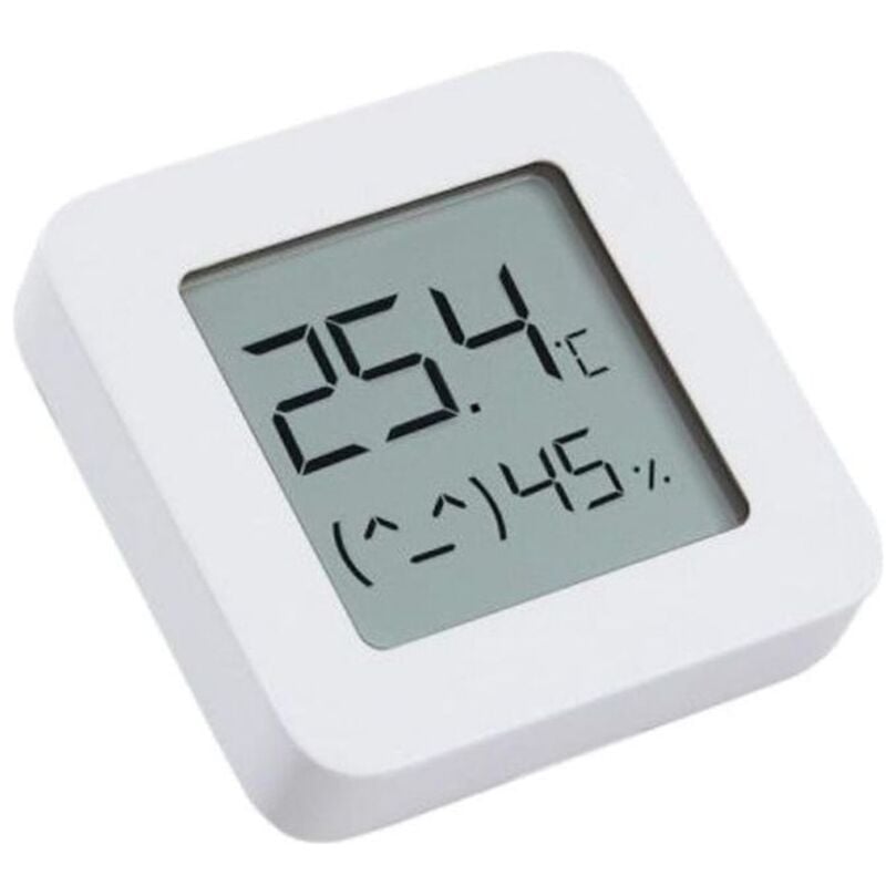 foto del prodotto xiaomi mi temperature and humidity monitor monitor temperatura e umidita' design elegante connessione bluetooth schermo 1.5 lcd bianco versione