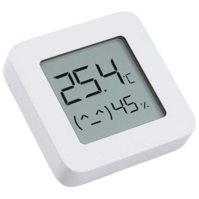foto del prodotto xiaomi mi temperature and humidity monitor monitor temperatura e umidita design elegante connessione bluetooth schermo 1.5 lcd bianco versione italiana