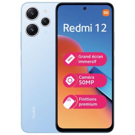 foto del prodotto xiaomi redmi 12 4 128gb ds 4g nfc sky blue oem