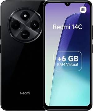 foto del prodotto xiaomi redmi 14c 6 128gb 6.88 midnight black ds eu