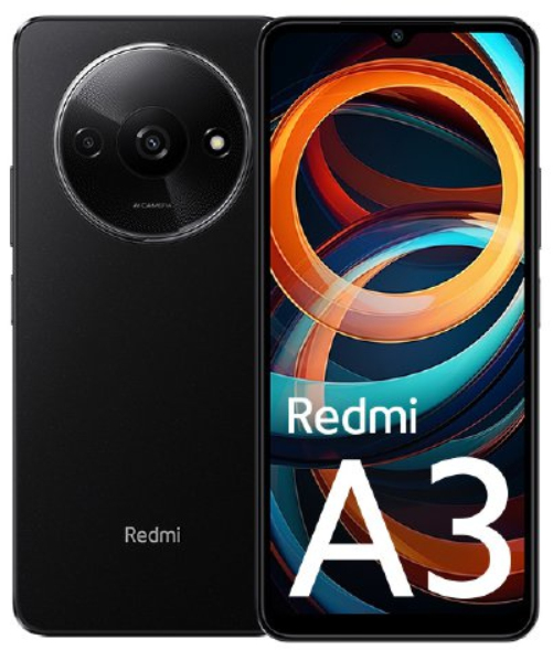 foto del prodotto xiaomi redmi a3 3 64gb ds midnight black oem