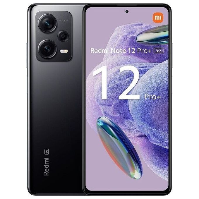 foto del prodotto xiaomi redmi note 12 pro plus 5g 8gb 256gb 6.67 amoled 120hz dual sim midnight black