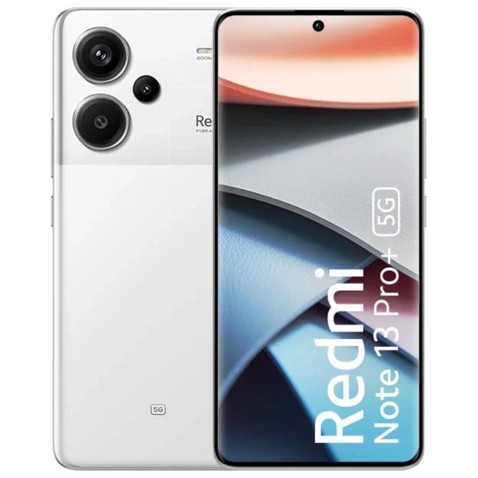 foto del prodotto xiaomi redmi note 13 pro plus 5g 8gb 256gb 6.67 oled 120hz dual sim moonlight white