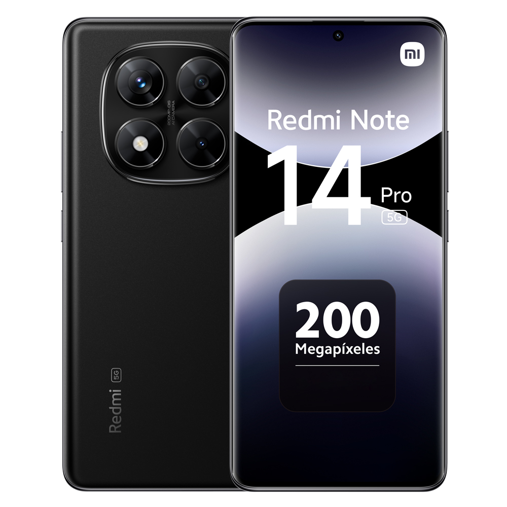foto del prodotto xiaomi redmi note 14 pro 5g smartphone nfc amoled schermo 6.67 risoluzione 1.5k mediatek dimension processore 7300-ultra otto core triple fotocamera posteriore 200 mp fotocamera anteriore 20 mp 5110