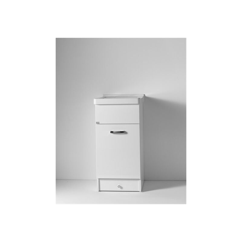 foto del prodotto xilon mobile eko a terra 45x50 ad un anta con lavatoio in ceramica di